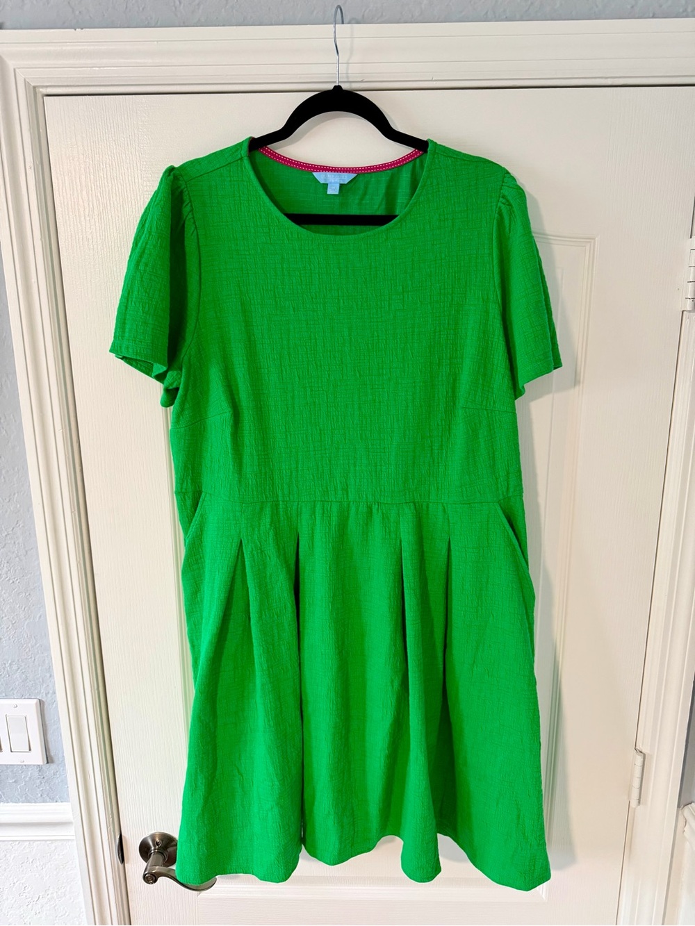 Draper James Women’s Short Sleeve Green Dress